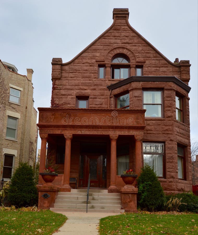 brownstone house