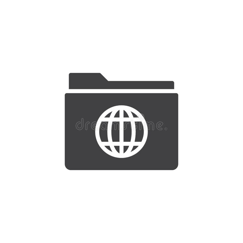 Browser internet folder icon vector vector illustration