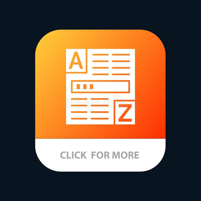 Browser, Web, Code, Internet Mobile App Icon Design vector illustration