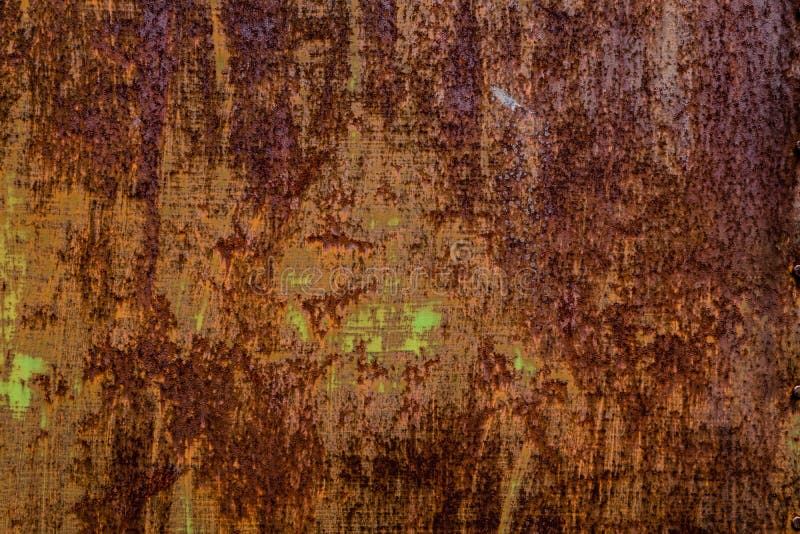 Broyage rouillé rouille métallique texture d'acier oxydé. texture de fond métallique industriel images stock
