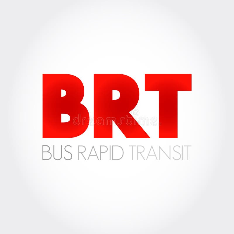 Bus Busway Transportasi Stock Illustrations 29 Bus Busway