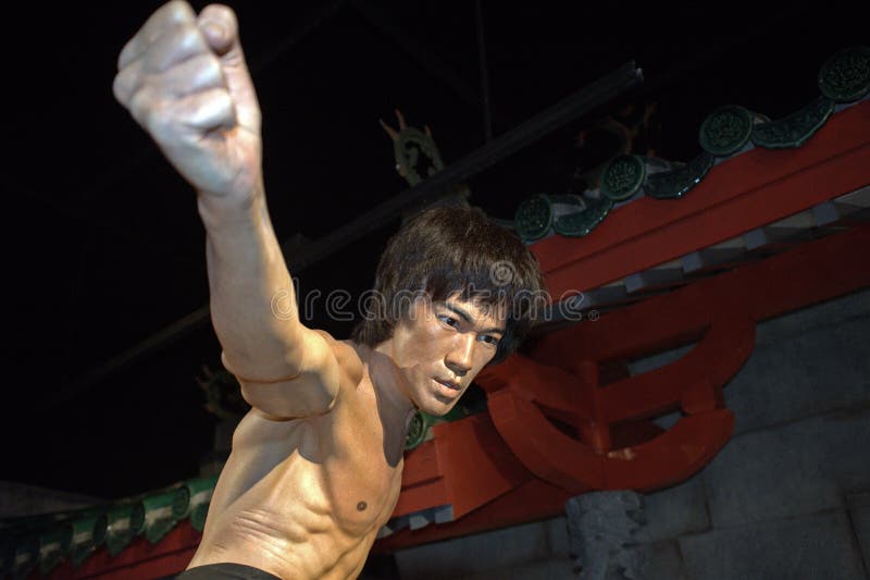 Bruce Lee, Σιγκαπούρη στοκ φωτογραφίες Bruce Lee, Σιγκαπούρη στοκ φωτογραφίες