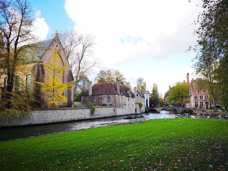 Bruges Brugge, Belgien Belgien bruges medeltida stad royaltyfria bilder Bruges Brugge, Belgien Belgien bruges medeltida stad royaltyfria bilder