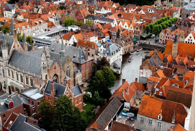 View from the Brugge Tower