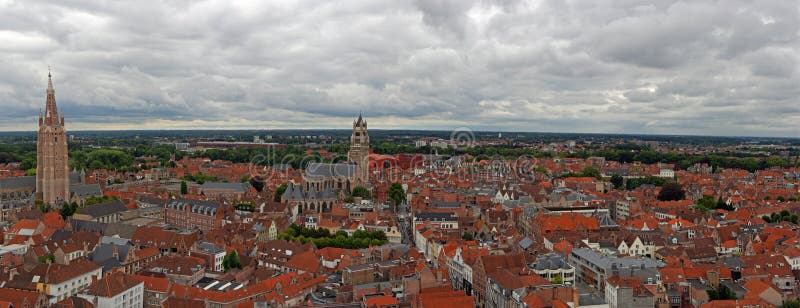 Bruges, Brugge, Belgium stock image. Image of church - 55481215