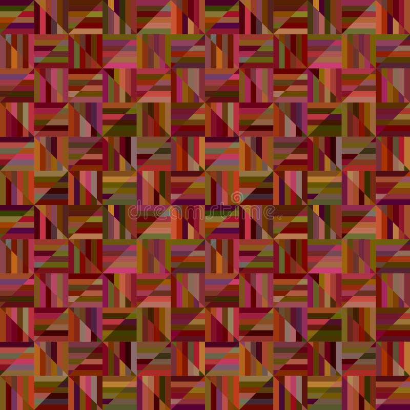 Bruin abstract naadloos gestreept driehoekspatroon - vector betegelde grafische mozaïekachtergrond stock illustratie Bruin abstract naadloos gestreept driehoekspatroon - vector betegelde grafische mozaïekachtergrond stock illustratie