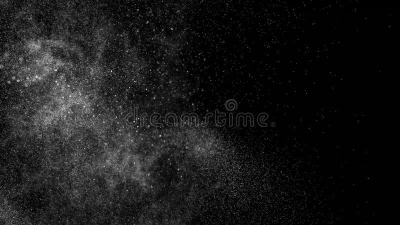 Bruit blanc d'animation abstraite de Digital sur le fond noir illustration libre de droits