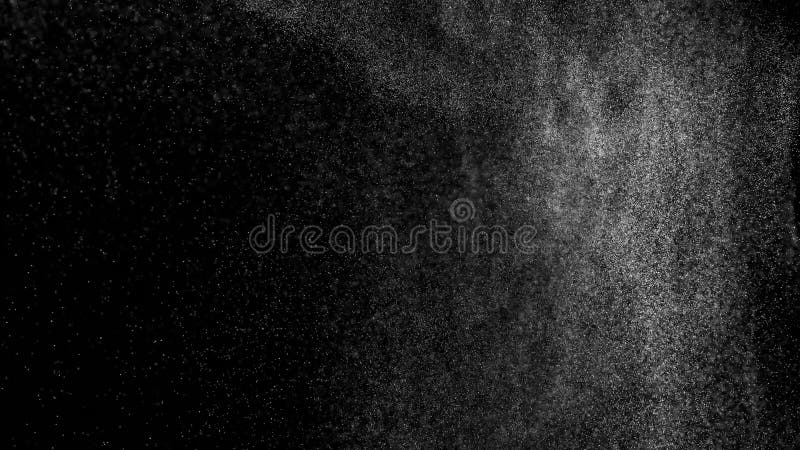 Bruit blanc d'animation abstraite de Digital sur le fond noir illustration de vecteur