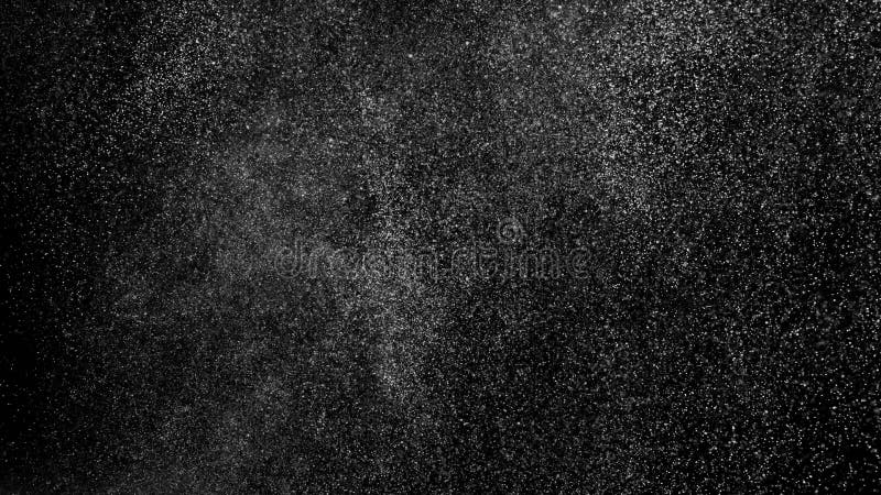 Bruit blanc d'animation abstraite de Digital sur le fond noir illustration de vecteur