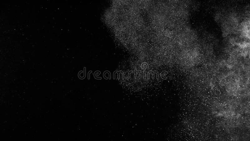 Bruit blanc d'animation abstraite de Digital sur le fond noir illustration libre de droits