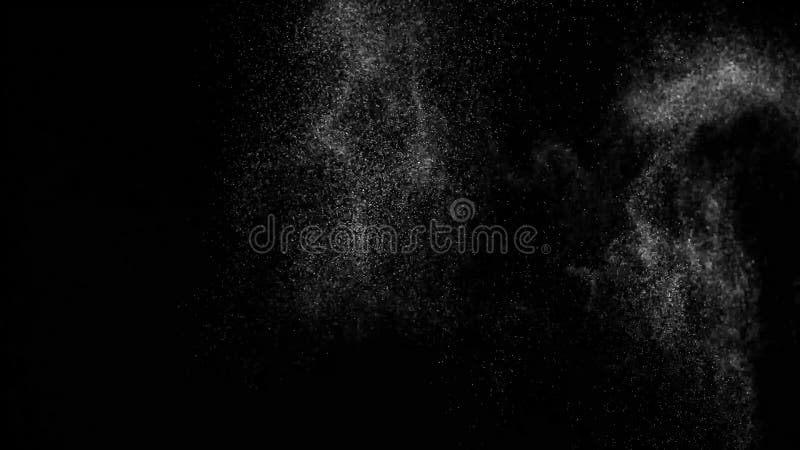 Bruit blanc d'animation abstraite de Digital sur le fond noir illustration de vecteur