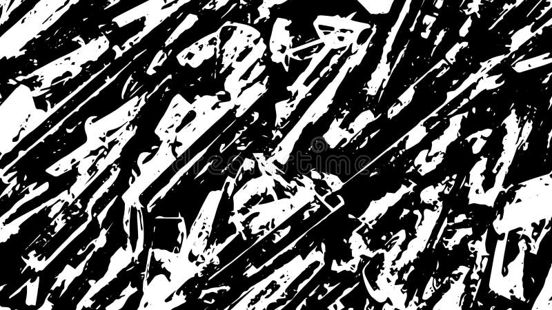 Bruit blanc d'animation abstraite de Digital sur le fond noir illustration de vecteur