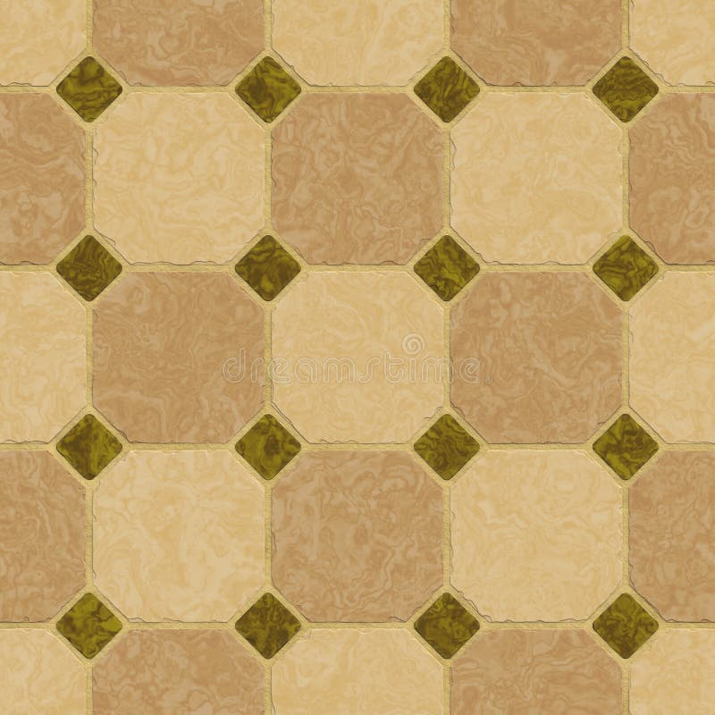 Brun elegant golvgreenmarmor stock illustrationer