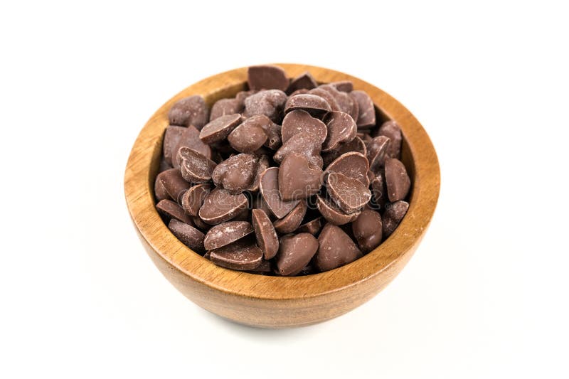 Brun formad godishjärta mjölkar stycken för chokladchip royaltyfri foto Brun formad godishjärta mjölkar stycken för chokladchip royaltyfri foto