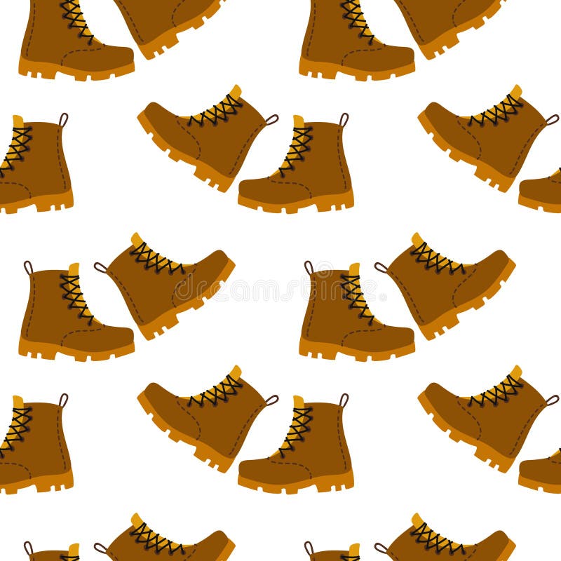Brun hicka-mönster på en vit bakgrund som lämpar sig för textil- eller grafisk design vektor illustrationer