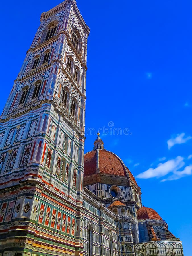 Brunelleschi s Dome With Giotto s Bell Tower - The Duomo - Florence, Italy