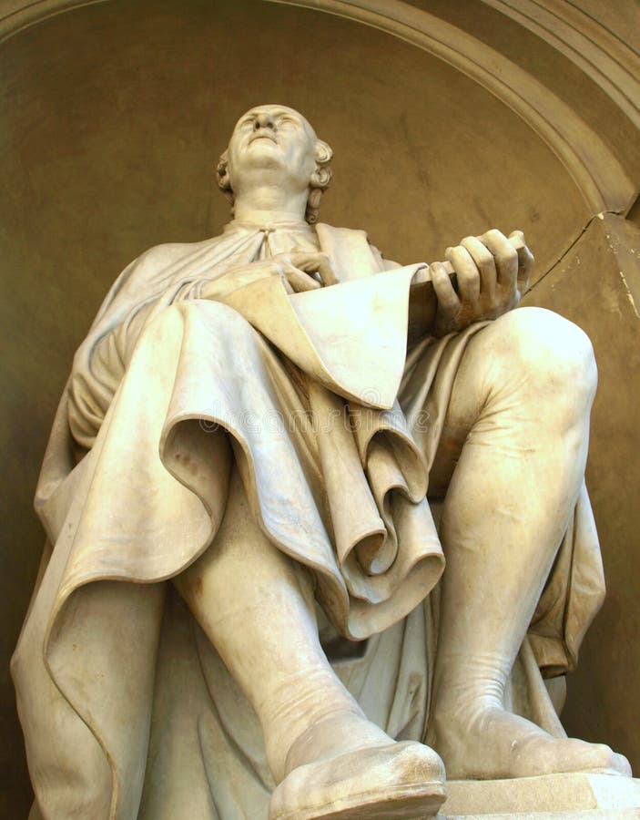 Brunelleschi雕象，佛罗伦萨，意大利圆顶
