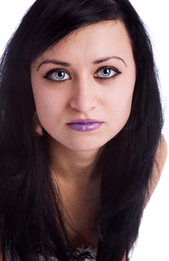 Brunette royalty-vrije stock afbeelding Brunette royalty-vrije stock afbeelding