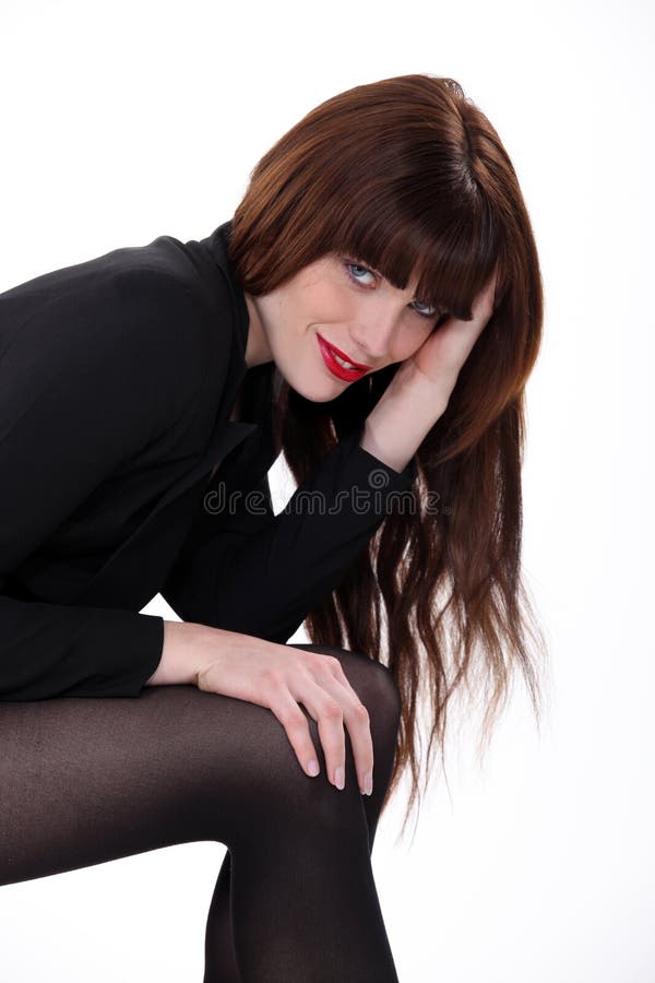 Black Opaque Tights Dress Stock Photos - Free & Royalty-Free Stock ...