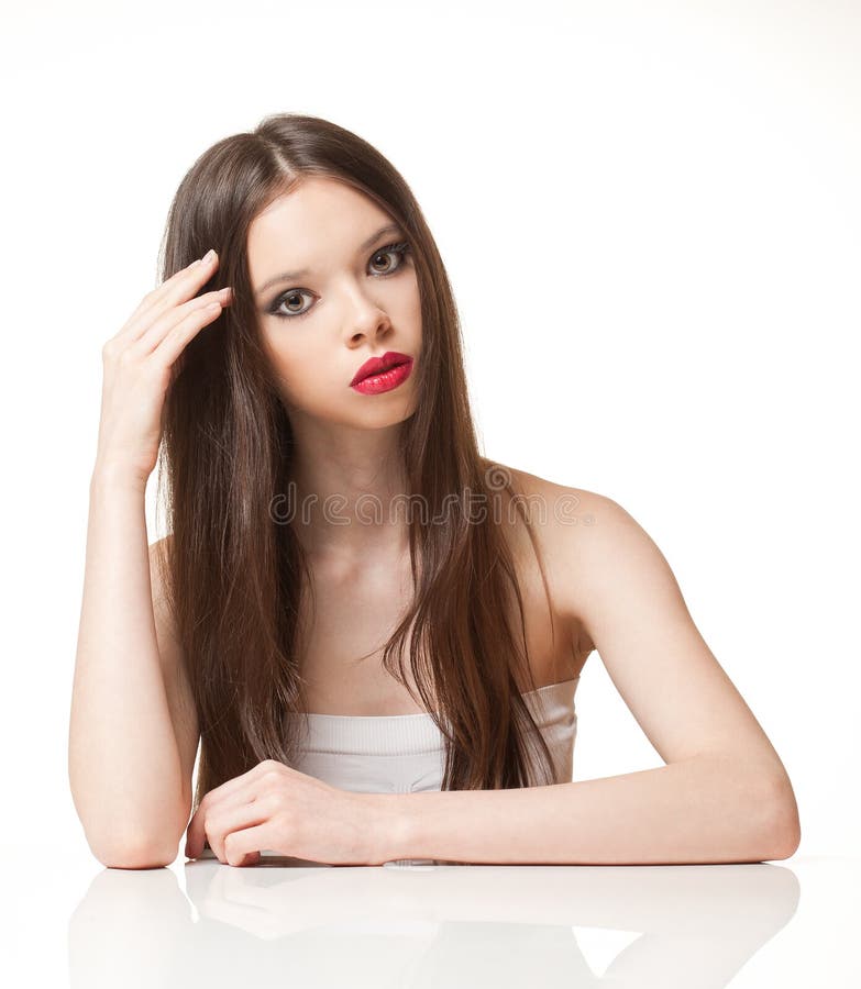 Free Brunette Makeup Beauty Royalty Free Stock Photo - 217622305