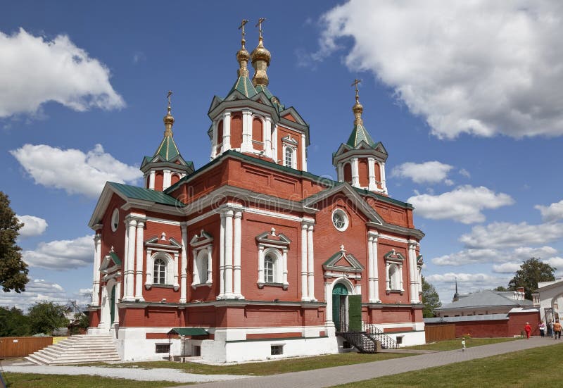 Brusensky Monastery In Kolomna Krestovozdvizhensky Cathedral Russia
