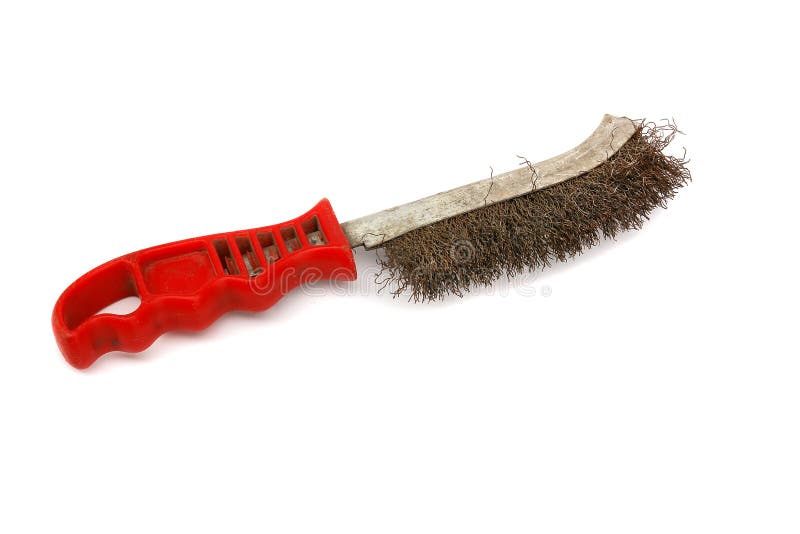 Brush for Cleaning Metal Surfaces Stock Photo Image of purge, metal