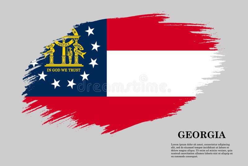 Brush stroke flag . Vector illustration royalty free illustration Brush stroke flag . Vector illustration royalty free illustration