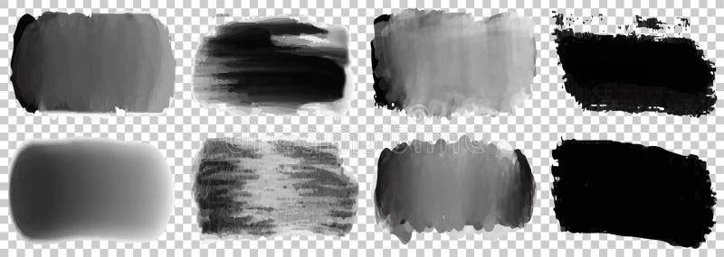 Brush Strokes, Black Ink Lines, Vector Abstract Set with Paint Brush Grunge Texture on White Background. Paintbrush Strokes and Stock Vector - Illustration of shape, border: 195301094 Brush Strokes, Black Ink Lines, Vector Abstract Set with Paint Brush Grunge Texture on White Background. Paintbrush Strokes and Stock Vector - Illustration of shape, border: 195301094
