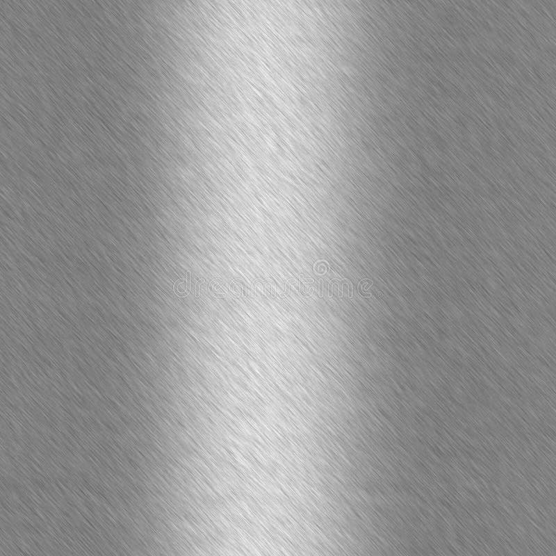 Brushed aluminum with highlight stock images