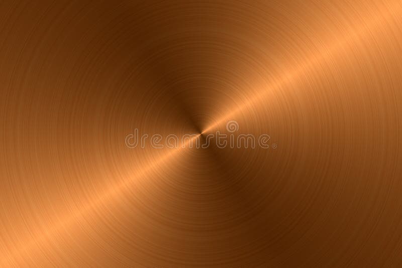 Brushed metal - Copper royalty free illustration
