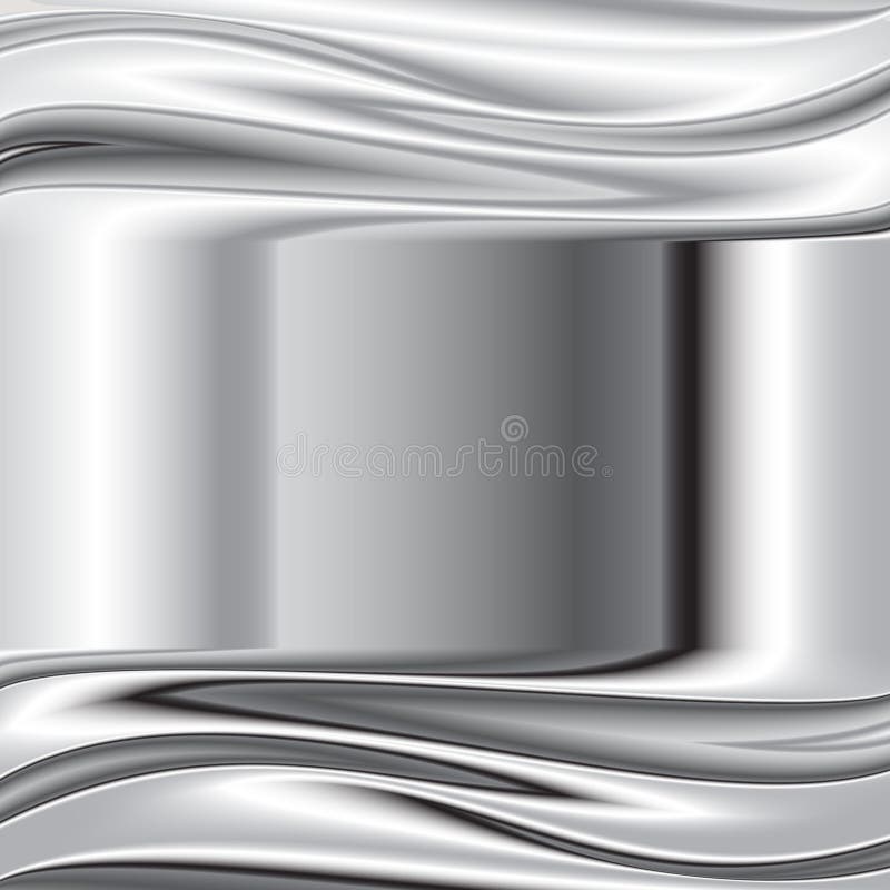 Brushed metal texture, vector background