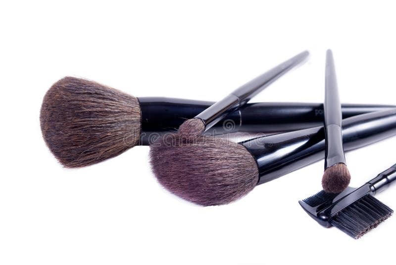 Brushes for a make-up.