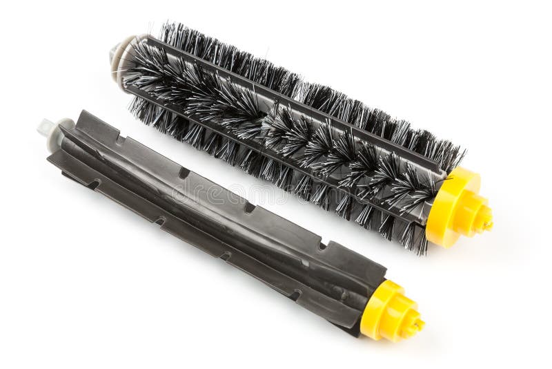 Brushes For The Vacuum Cleaner Isolated Stock Photo Image of