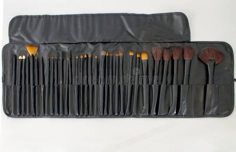 Brushes Set for Make Up Artist Stock Photo Image of style, regular