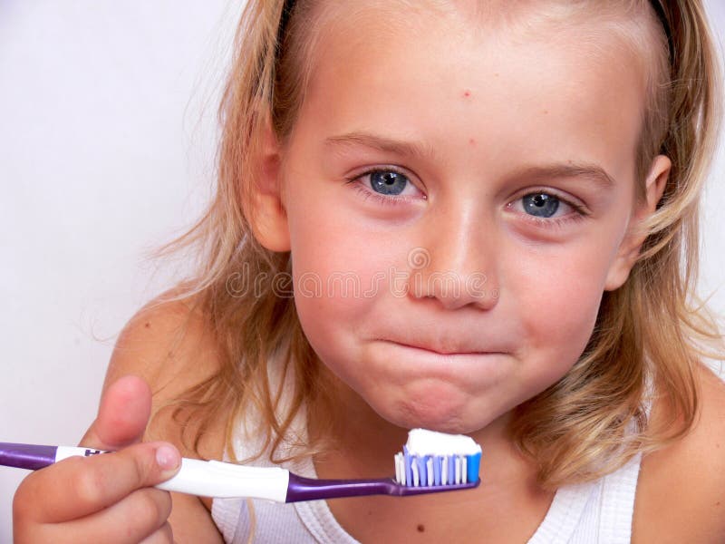 Brushing teeth