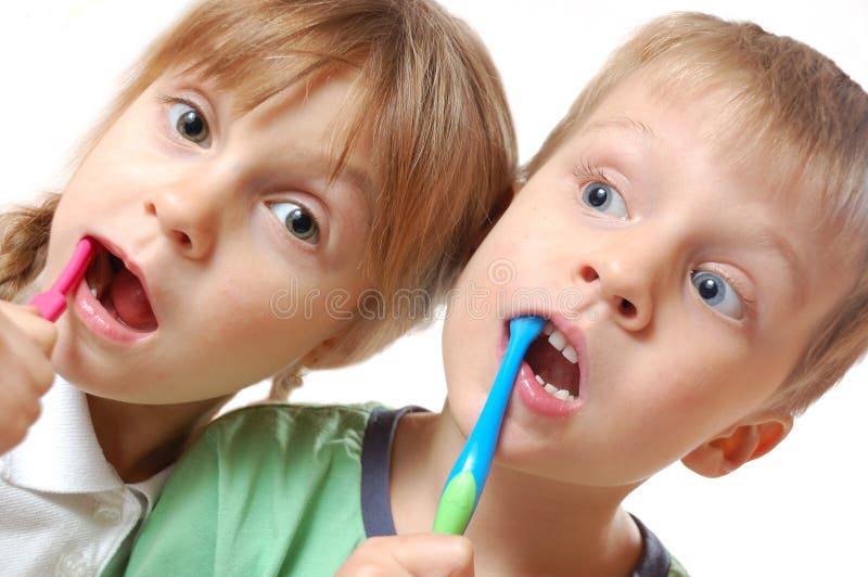 Brushing teeth children img