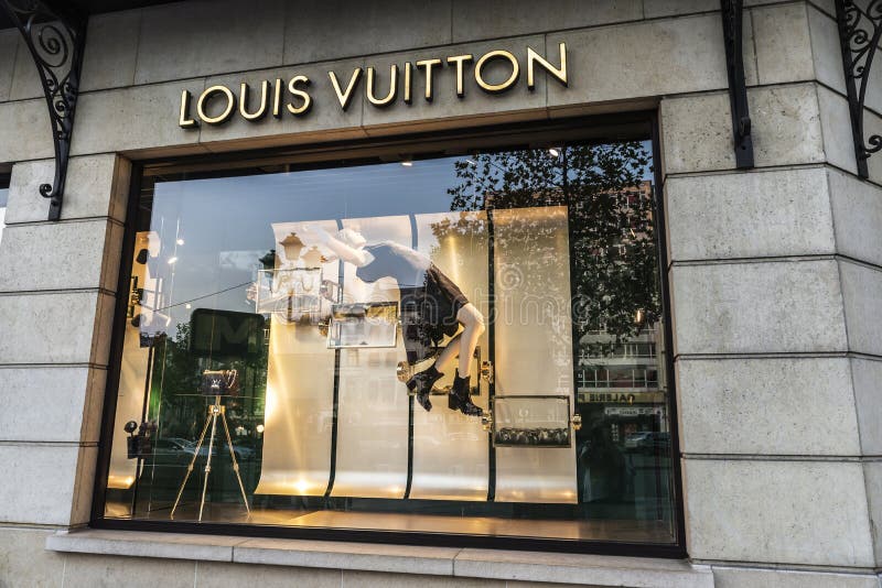 Louis Vuitton Shop in Brussels, Belgium Editorial Photo - Image of