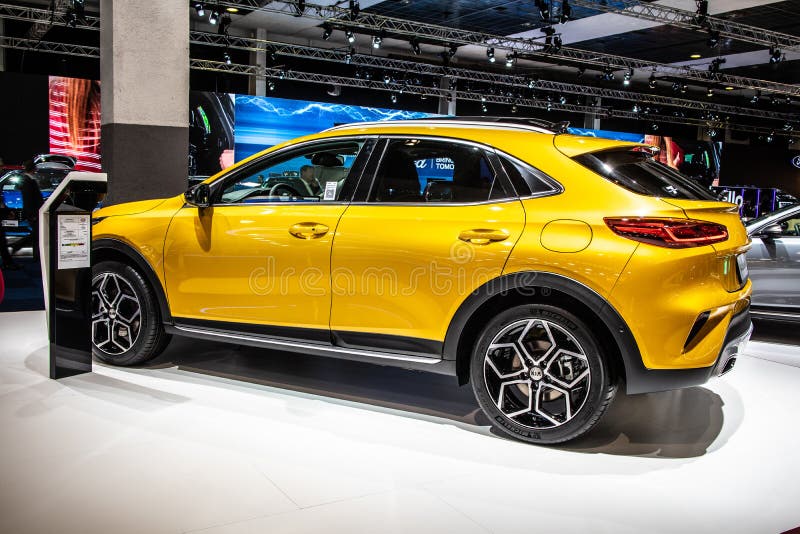 Kia XCeed at Brussels Motor Show, First Generation, Compact SUV Car Produced  by Kia Motors Editorial Stock Image - Image of community, europe: 172171909