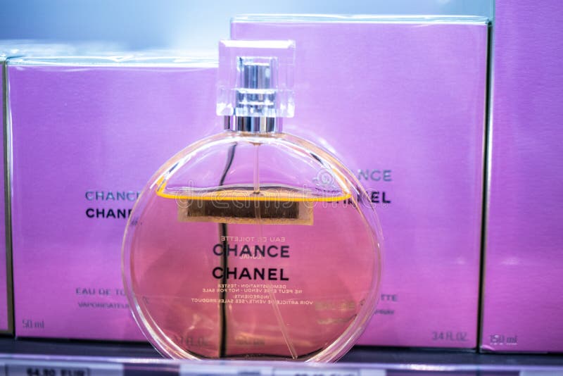 Chanel Chance Perfume on Shop Display for Sale, Fragrance Launched by  French Couturier Gabrielle `Coco` Chanel Editorial Stock Image - Image of  hygiene, chance: 168080294