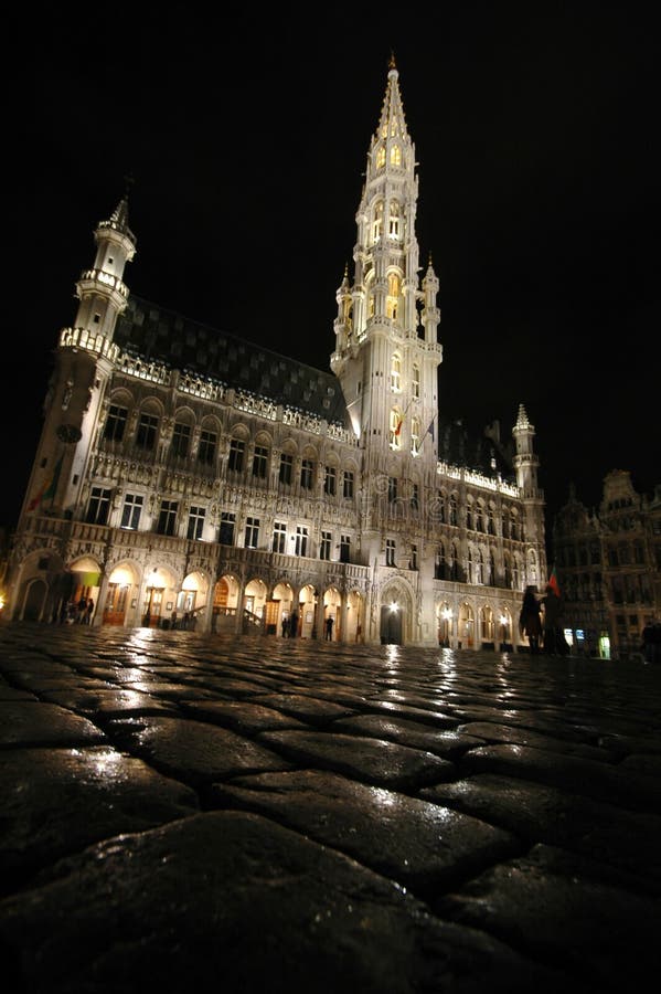 Brussels, Bruxelles at night