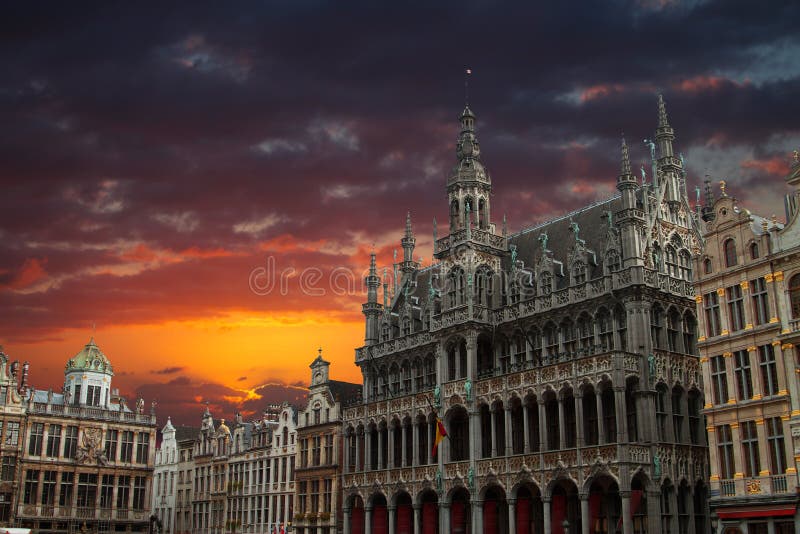 Brussels Grand Place. stock photo Brussels Grand Place. stock photo