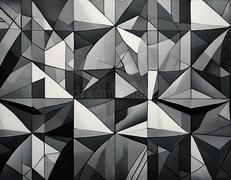 Brutalist monochrome background design pattern stock photo