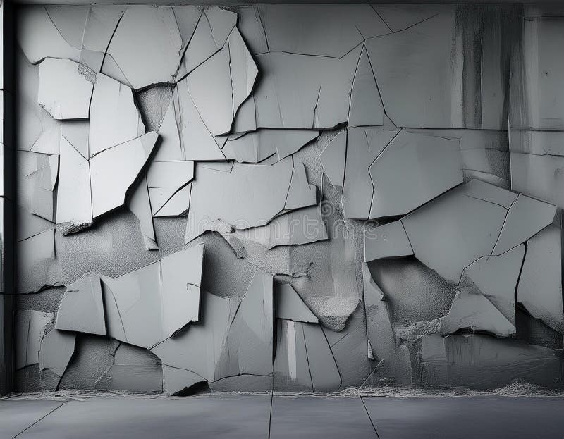 Brutalist monochrome background design pattern stock illustration