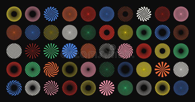 Brutalistyczne kształty geometryczne kolorowe symbole. proste elementy i formy pierwotne. modny projekt retro bauhaus ilustracja wektor