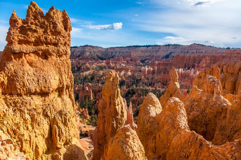 Bella vista dal Punto di Tramonto nel parco Nazionale di Bryce Canyon, Utah, stati UNITI.