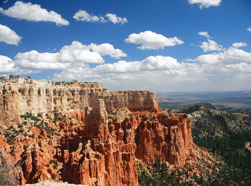 Panaroma of  Bryce Canyon National Park, Utah, USA.