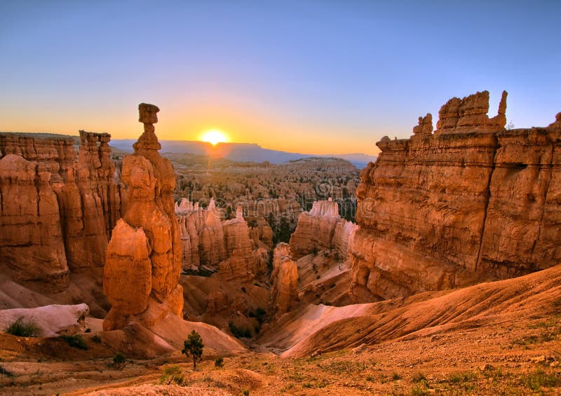 Bryce Canyon Sunrise stock images Bryce Canyon Sunrise stock images