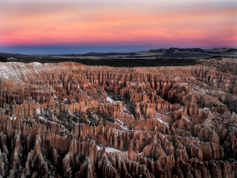 bryce canyon winter sunrise 2