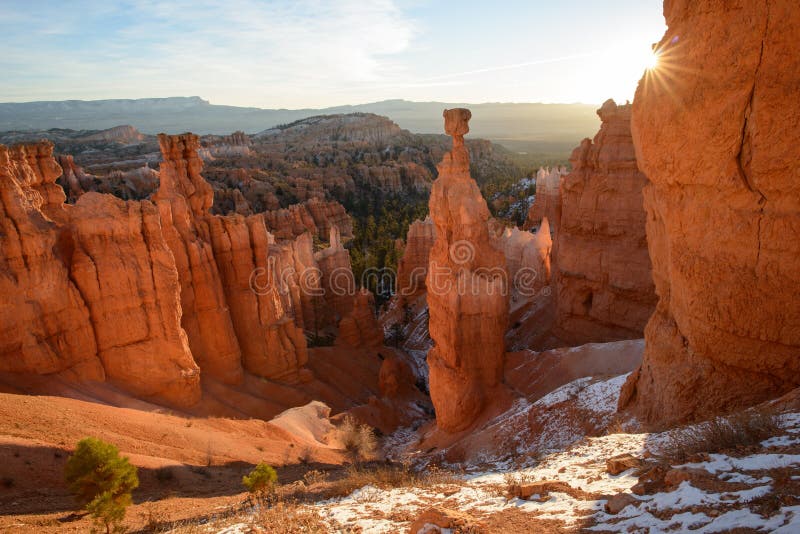 Thor's Hammer at Bryce Canyon National Park Amphiteater in Utah. Thor's Hammer at Bryce Canyon National Park Amphiteater in Utah.