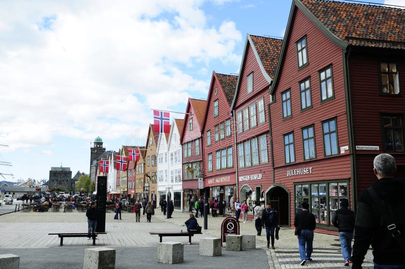 Bryggen Historical Buildings, Bergen - Norway